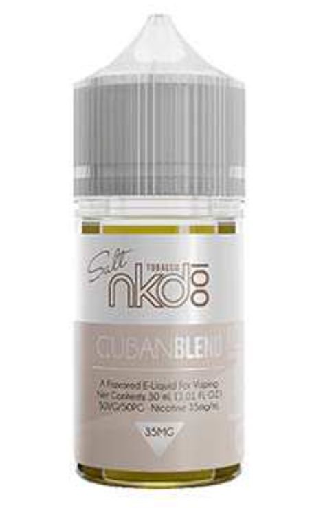 Naked Salt Cream E-Juice 30ML | 35MG | Cuban Blend